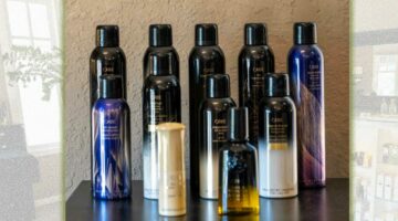 Top of the line products features at the Milinda Perry Salon